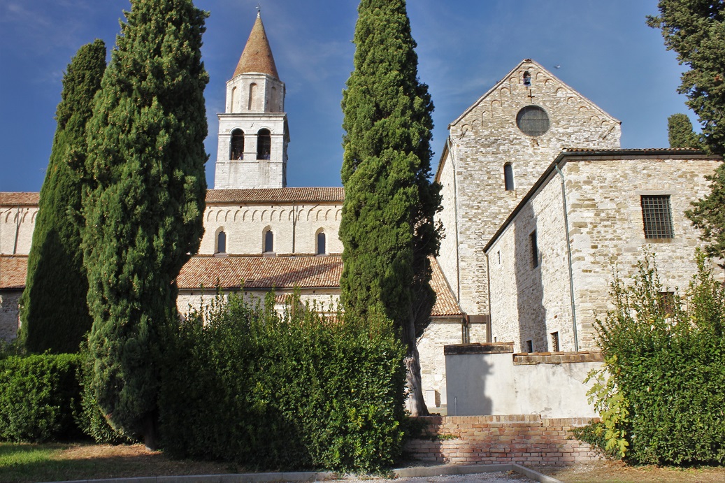 památky v italském městě Aquileia