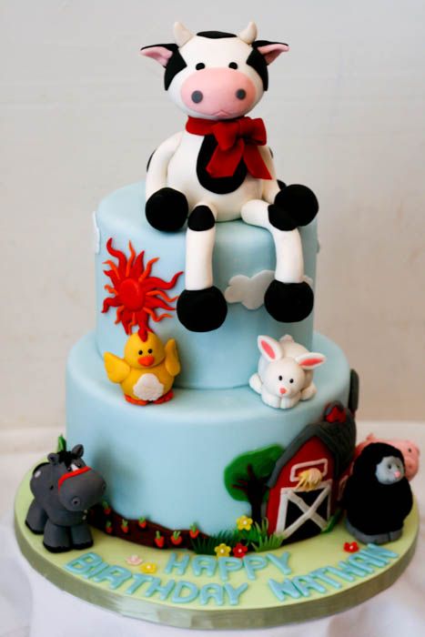 cow cake ideas