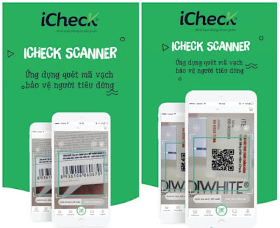 iCheck - App check mã vạch nước hoa trên điện thoại