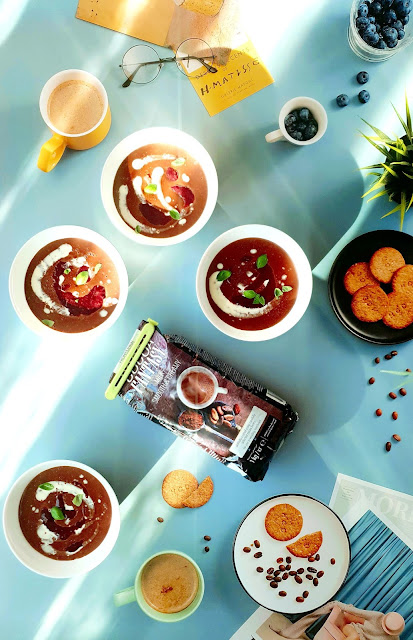 mousse czekoladowo-kawowy,mousse al cioccolato e caffe