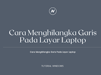 Cara Menghilangkan Garis Pada Layar Laptop / Dead Pixel