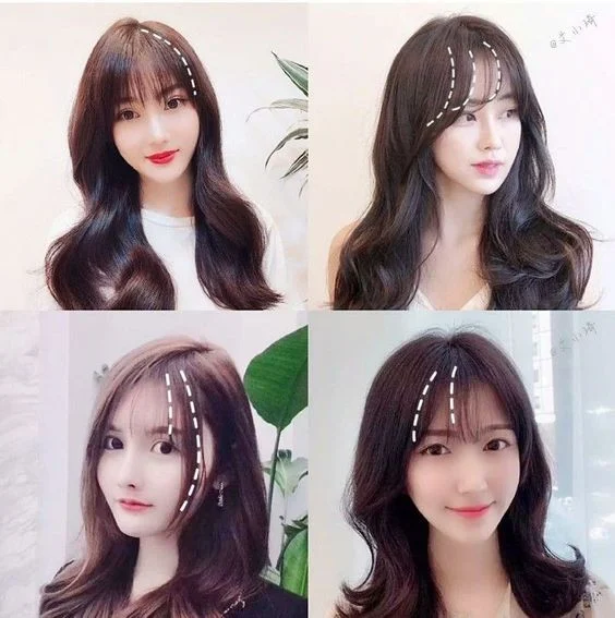model rambut wanita korea sekarang