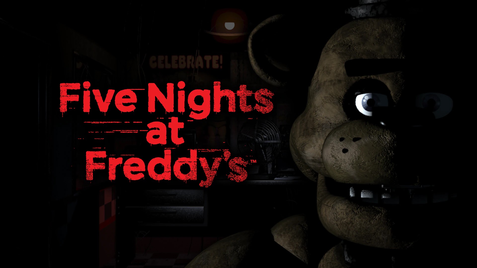 Five night's at freddy's видео. Фредди обложка. Пять ночей с Фредди. ФНАФ название игры. ФНАФ обложка игры.