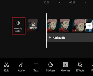 how to mute audio from video