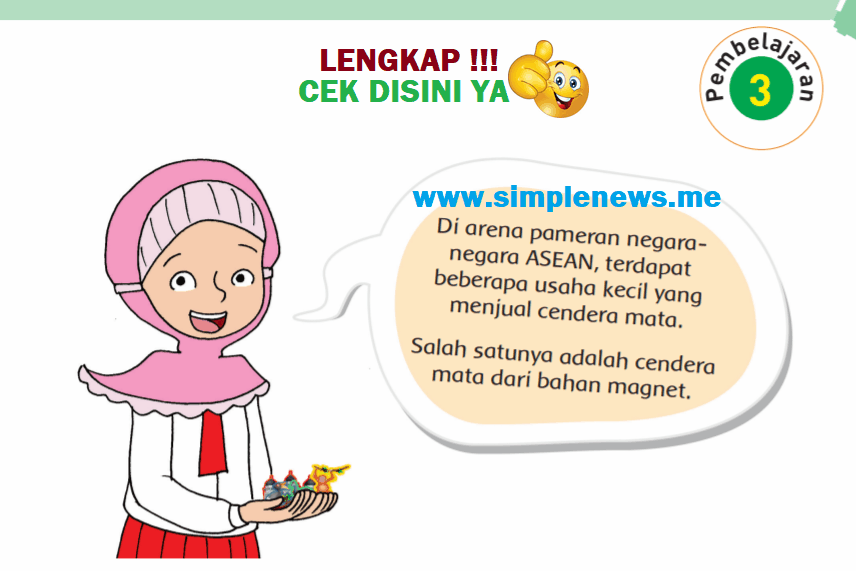 Kunci Jawaban Tematik Kelas 6 Tema 5 Subtema 1 Pembelajaran 3 www.simplenews.me