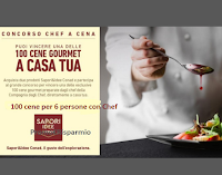 Concorso "Chef a cena" : con Sapori&Idee vinci 100 cene con Chef per 6 persone