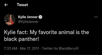 Kylie Jenner favourite animal tweet