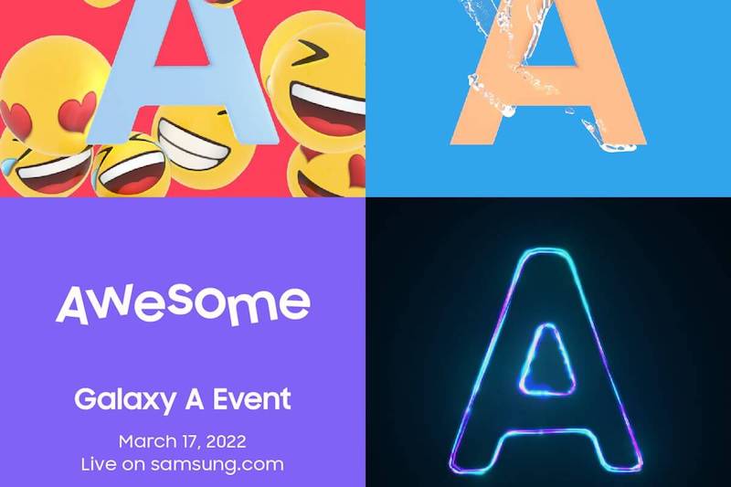 Samsung to launch 2022 A series phones on March 17