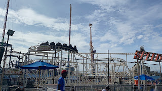 Luna Park Steeplechase Roller Coaster Coney Island New York