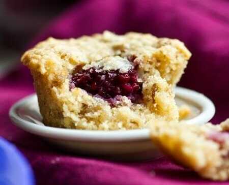 Blackberry Sunrise Skinny Muffins Recipe