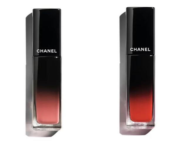 Chanel Rouge Allure Laque Spring 2024 92 Sea Shell, 93 Brick Red Review, Swatches