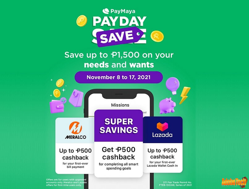 PayMaya PayDay Save