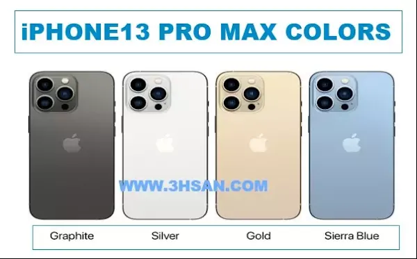 iPhone 13 Pro Max Colors Picture