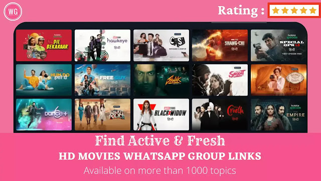 HD Movies WhatsApp Group Links