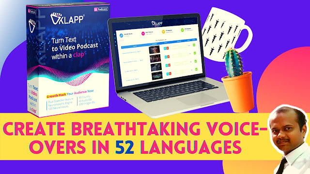 Klappz AI:Create Breathtaking Voice-Overs in 52 languages