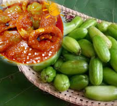 Sambal Tumis Sotong Dengan Belimbing Buluh