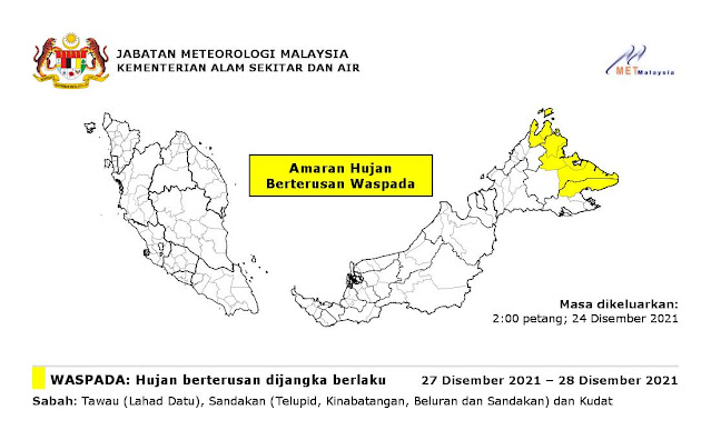 2021 sabah ramalan cuaca Ramalan Cuaca