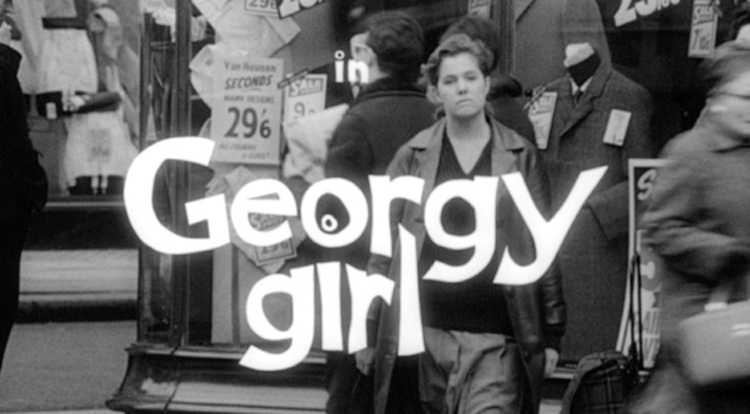 A Vintage Nerd, Georgy Girl, 1960's Films, Lynn Redgrave, Classic Movie Blog, Retro Lifestyle Blog