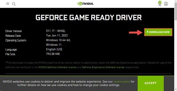 تنزيل برنامج تشغيل NVIDIA GeForce 511.17 WHQL للحصول على 12 جيجابايت GeForce RTX 3080