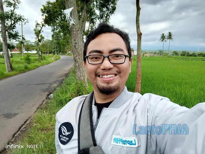 Hasil Foto Kamera Depan Infinix Note 11