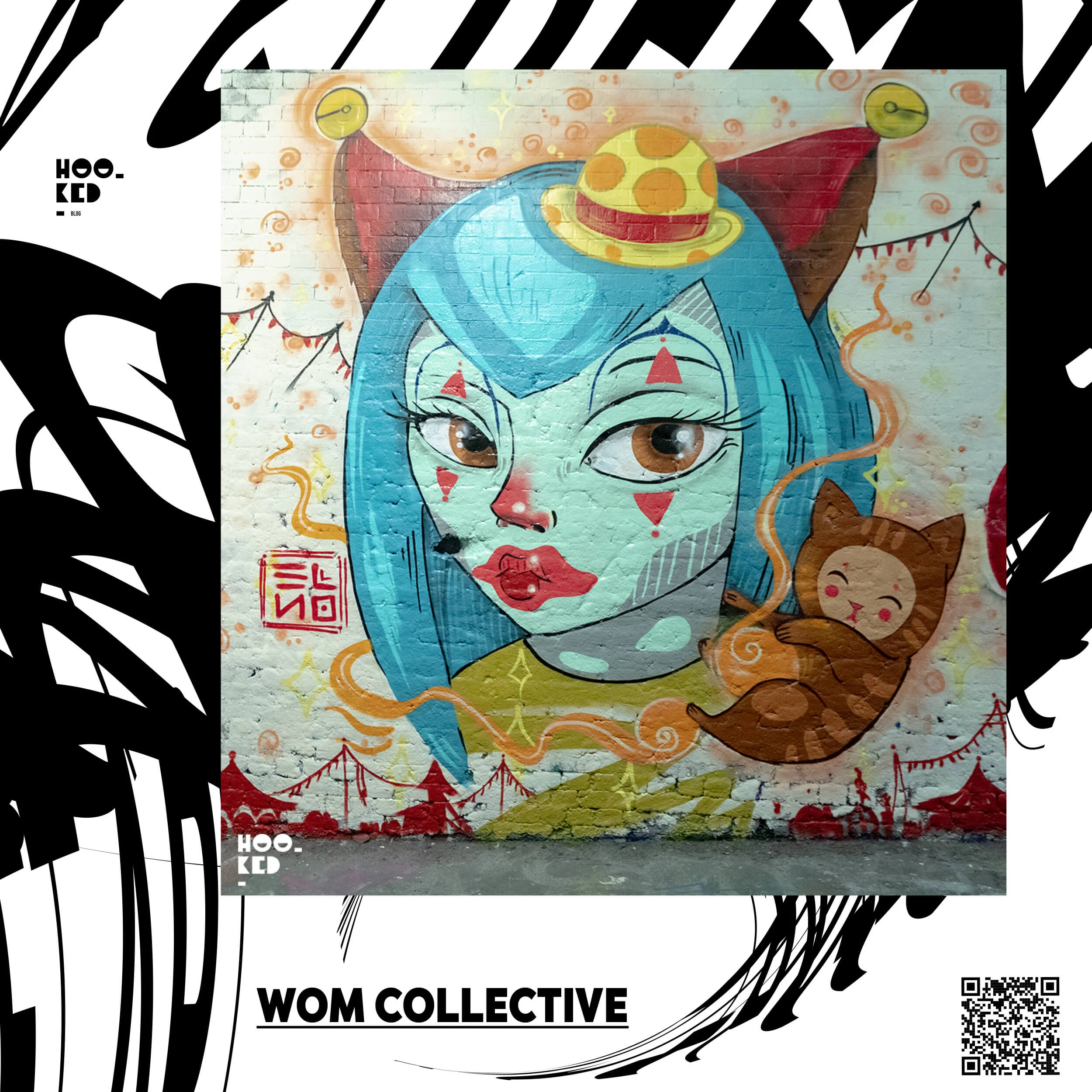 WOM Collective's all Female Street Art Paint Jam