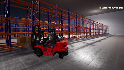 Warehouse Simulator: Forklift Driver game screenshot