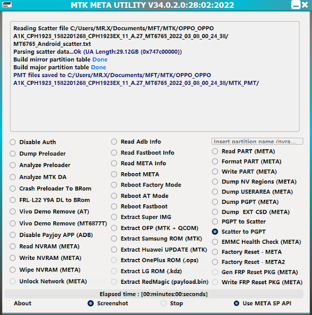 Mtk Auth Bypass V34 (MTK META Utility)