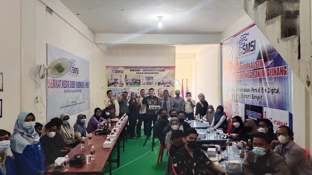 SMSI Bintan Gelar Pelatihan Jurnalistik Tingkat Perguruan Tinggi Tanjungpinang