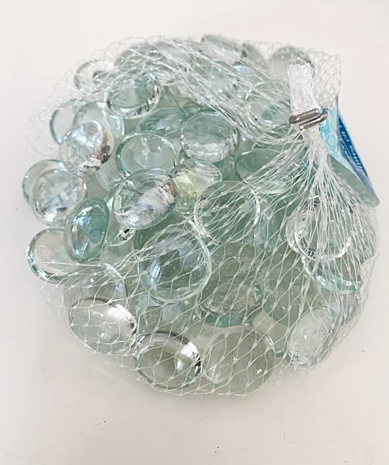bag of glass gems