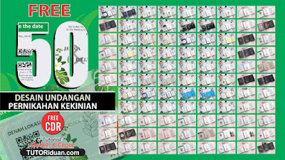 Free 50 Template Undangan CDR