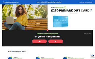 NCC - Primark £250 (For UK)