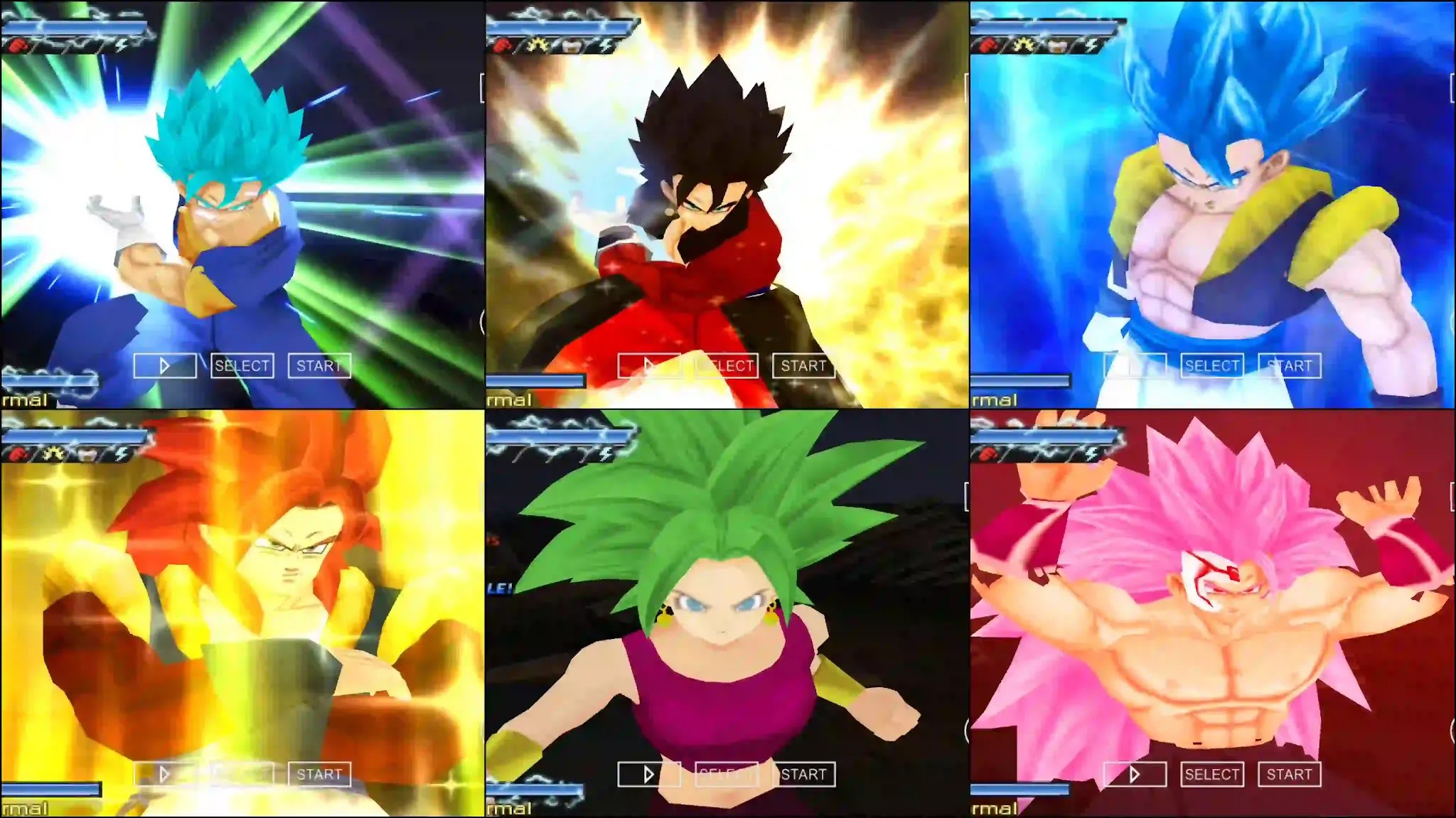 Super Dragon Ball Heroes All Fusions