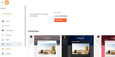 premium blogger theme free