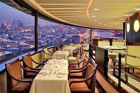 منيو ورقم فروع المطعم الدوار Revolving Lounge برج القاهره