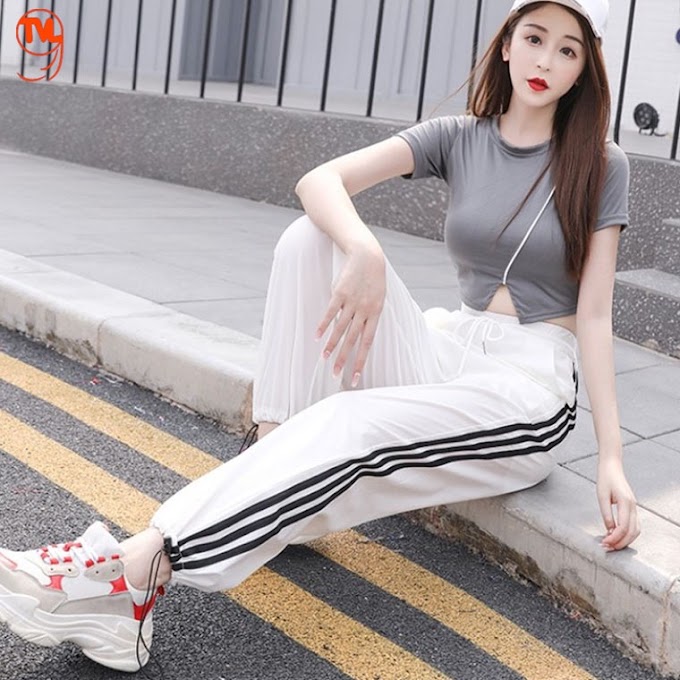 [ thoi_trang_tvl1999 ] Quần Jogger Nam Nữ UNISEX TVL1999 PHONG CÁCH Thể Thao 3 Sọc Form Ống Rộng Để Suông Hoặc DÂY RÚT ĐIỀU CHỈNH BO GẤU.