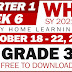 GRADE 3 UPDATED! Weekly Home Learning Plan (WHLP) Quarter 1: WEEK 6