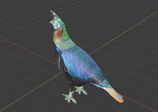 Cute Bird free 3d models blender obj fbx low poly