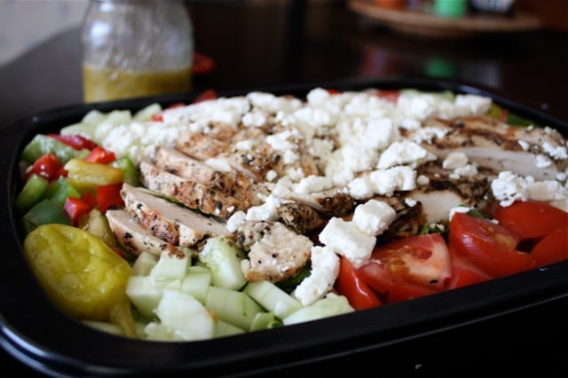 Greek Grilled Chicken Salad