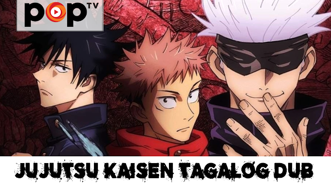 Jujutsu Kaisen Anime in Filipino Dub this coming January 26