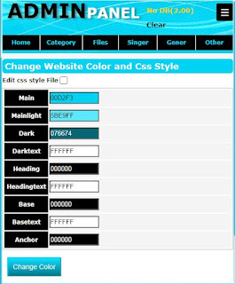 Skyitech Front Style Css And Color Change Yourself