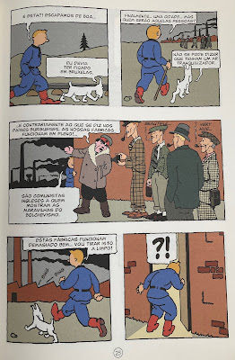 Tintin no País dos Sovietes, de Hergé - ASA (Leya)