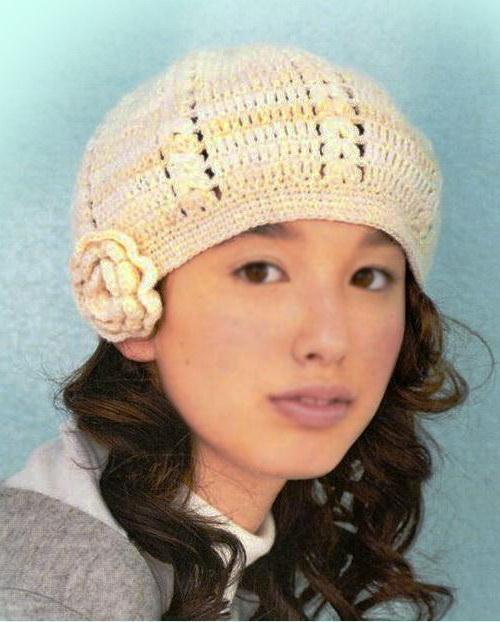 Crochet beanie hat