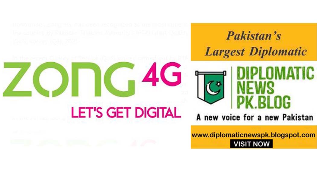 Zong Leads PTA QoS Rankings for Q4 2021