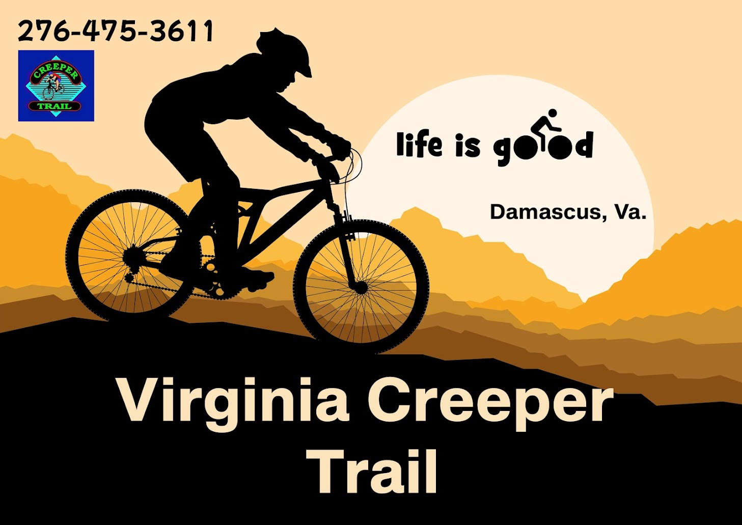 Creeper Trail Bike Rental & Shuttle