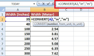 How to Convert Units in Excel, MM to M, CM, Feet and Inches in Hindi