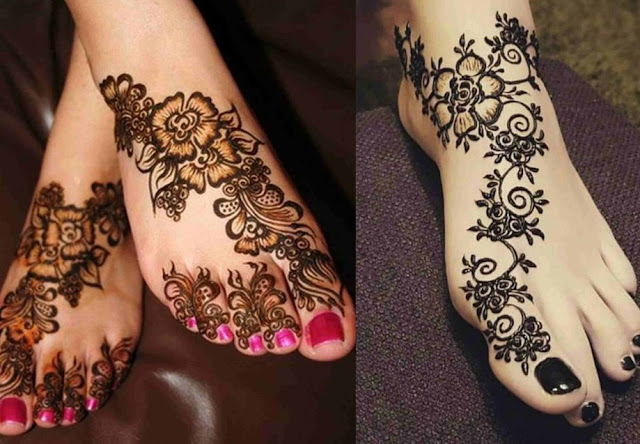 Mehndi Designs OR Best Bridal Mehndi Designs for Foot 2021