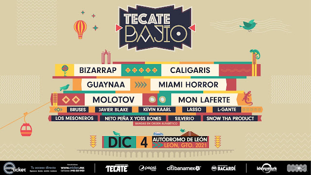 Conoce el cartel que tendrá el Tecate Bajío en la edición 2021