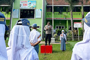 Polisi Sosialisasikan Larangan Knalpot Brong di SMK Negeri 1 Kutasari