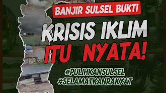 WALHI Sulawesi Selatan Kritik Penanganan Banjir Plt Gubernur