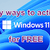 Maneiras fáceis de ativar o Windows 11 GRATUITAMENTE sem uma chave de produto